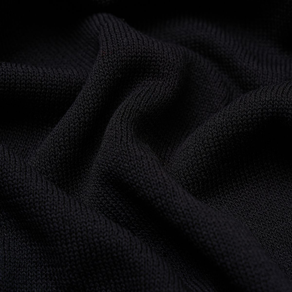 베르노(VERNO) 24SS Linen like polo knit Black