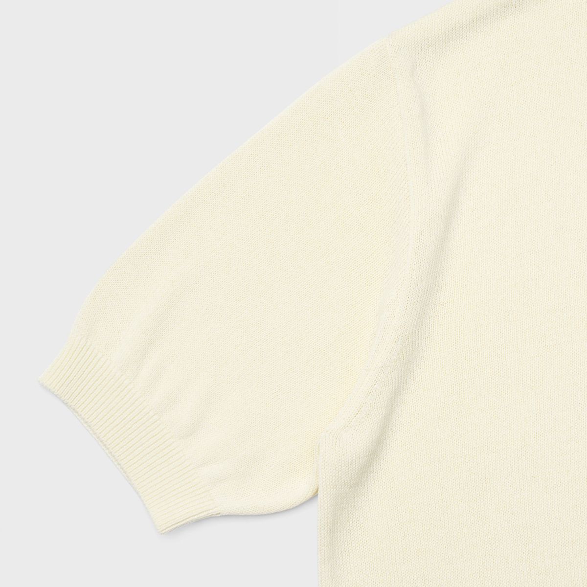 베르노(VERNO) 24SS Linen like polo knit Ivory