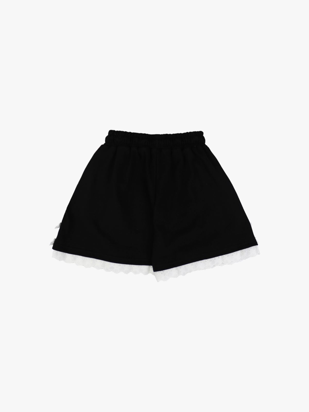 핑크파인애플(PINK PINEAPPLE) BOUQUET LACE SHORTS_BLACK