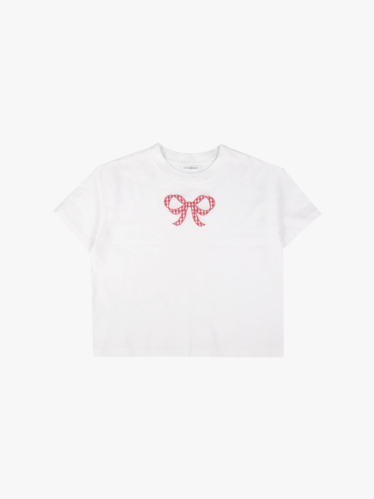 핑크파인애플(PINK PINEAPPLE) RIBBON APPLIQUE TS_IVORY