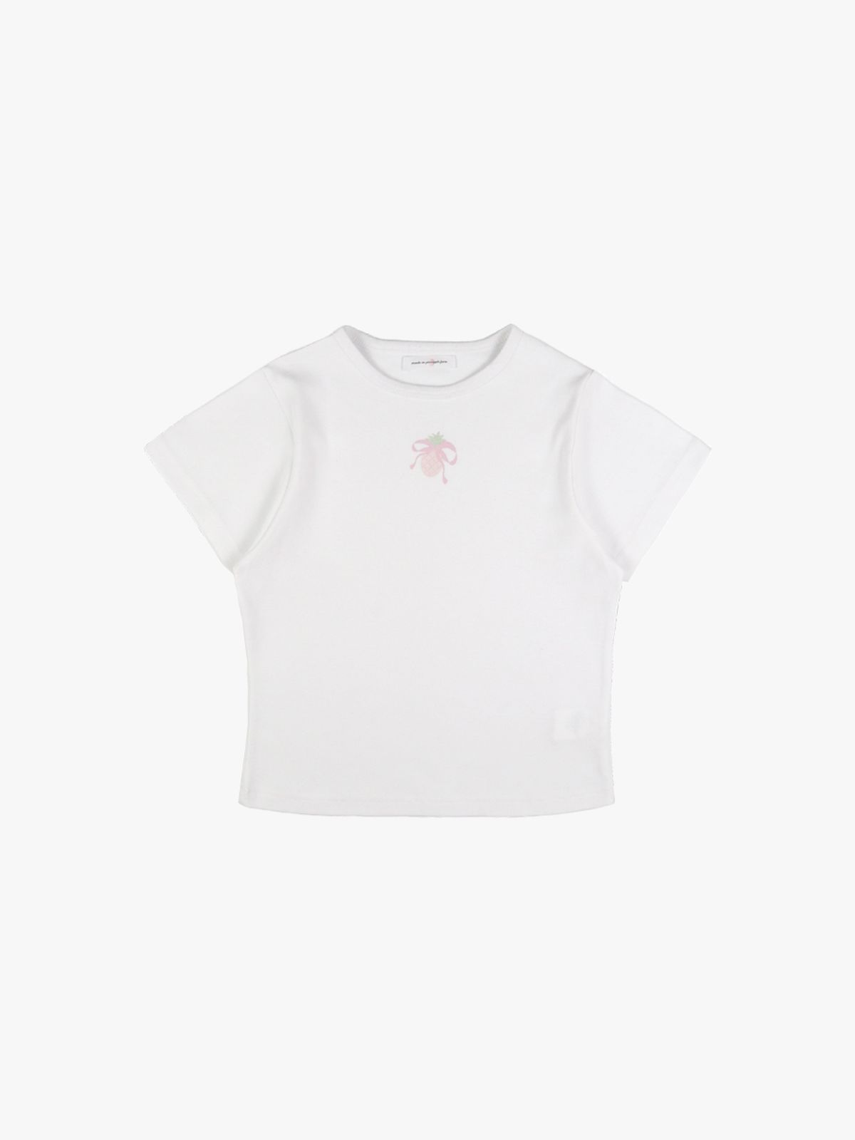 핑크파인애플(PINK PINEAPPLE) RIBBON PPA TS_IVORY