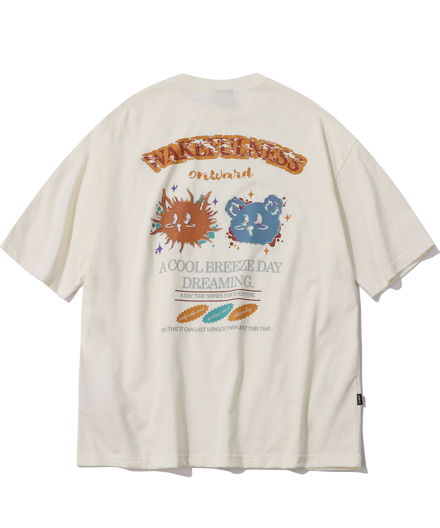 【CPGN STUDIO】24SS★ BREEZE DAY Short Sleeve Tee MUSINSA | CPGN STUDIO BREEZE DAY Short-sleeved T-shirt cream
