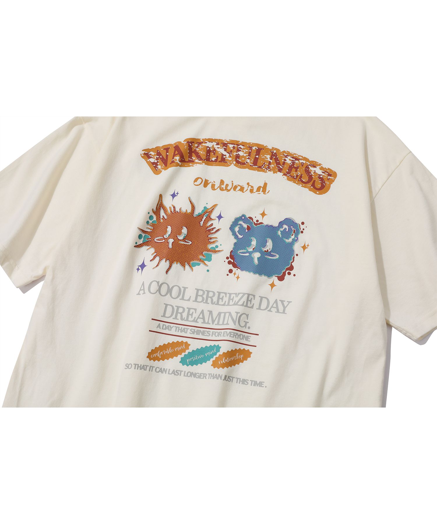 【CPGN STUDIO】24SS★ BREEZE DAY Pigment Short Sleeve Tee MUSINSA | CPGN STUDIO BREEZE DAY Short-sleeved T-shirt cream