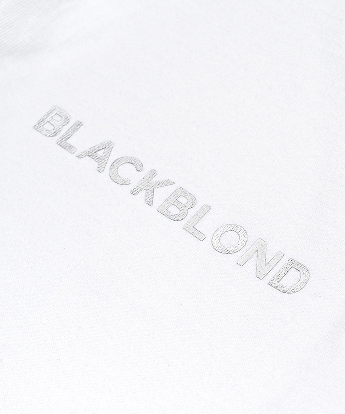 블랙블론드(BLACKBLOND) 비비디 레스컬 긴팔티 (화이트)
