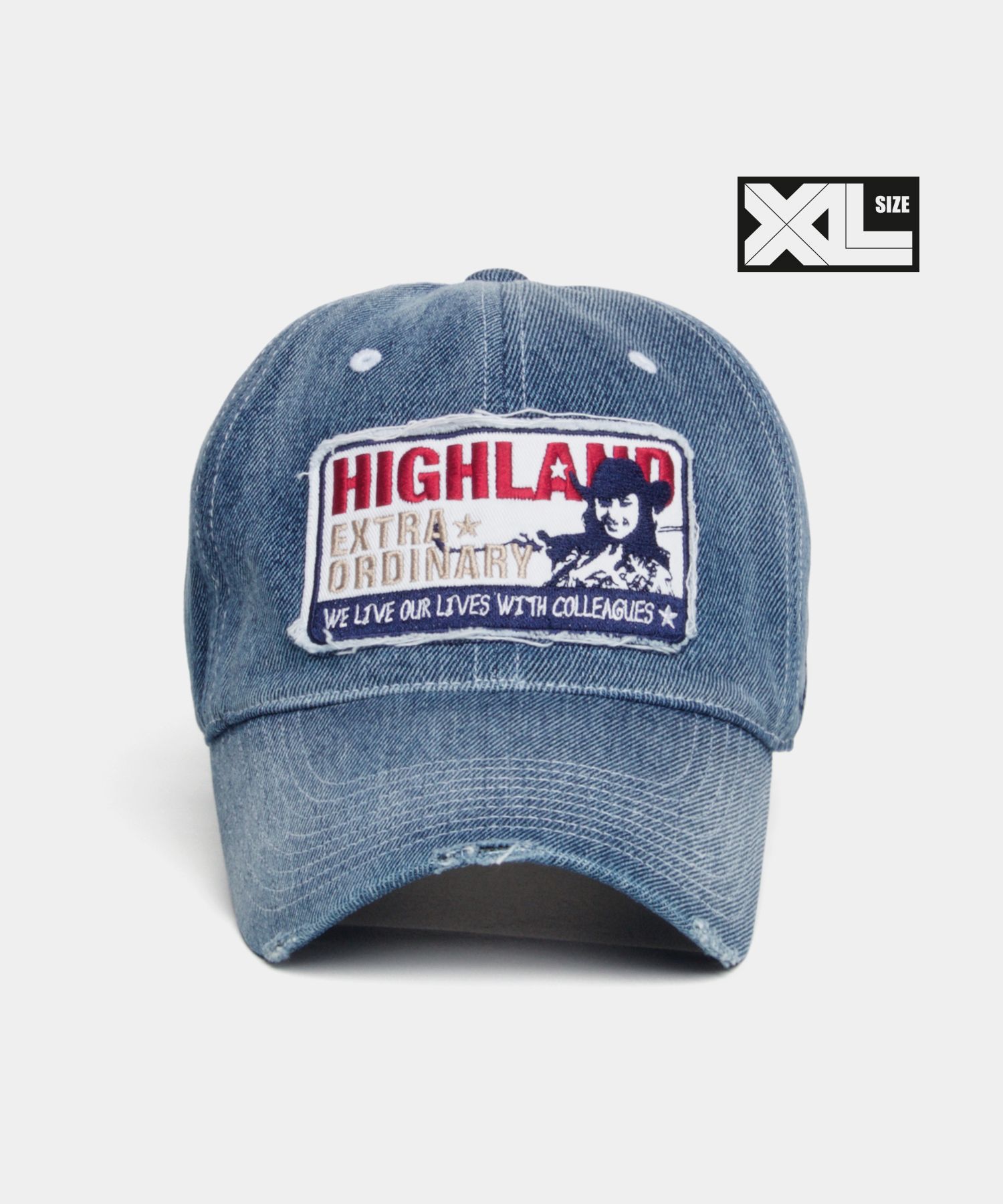 PLATEAU ◆ ウォッシングボールキャップ HIGH EA デニムキャップ b988832bb4e408c19c3c1a62857317