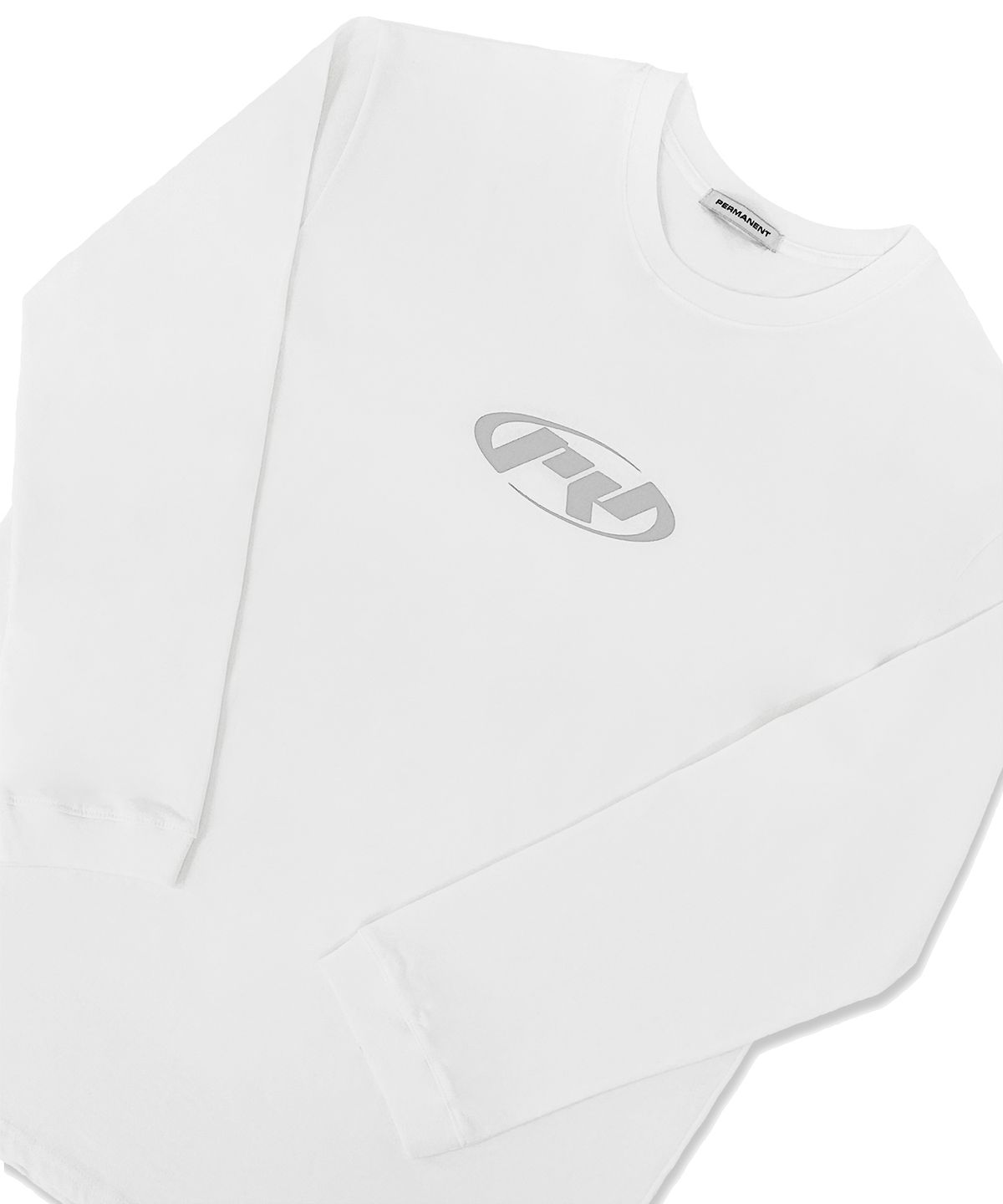 퍼머넌트 아카이브(permanentarchive) SYMBOLIC LOGO LONG-SLEEVES (WHITE)