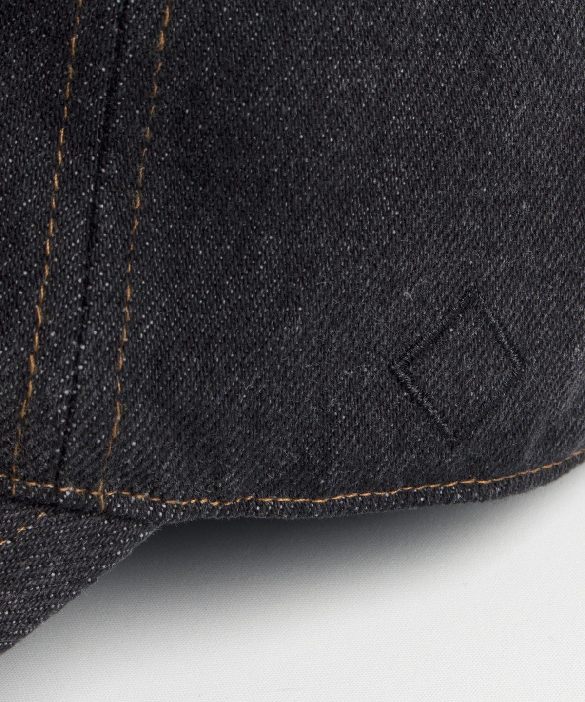 플래토(PLATEAU) 빅사이즈 워싱 볼캡 XL HIGH EA DENIM CAP BLACK