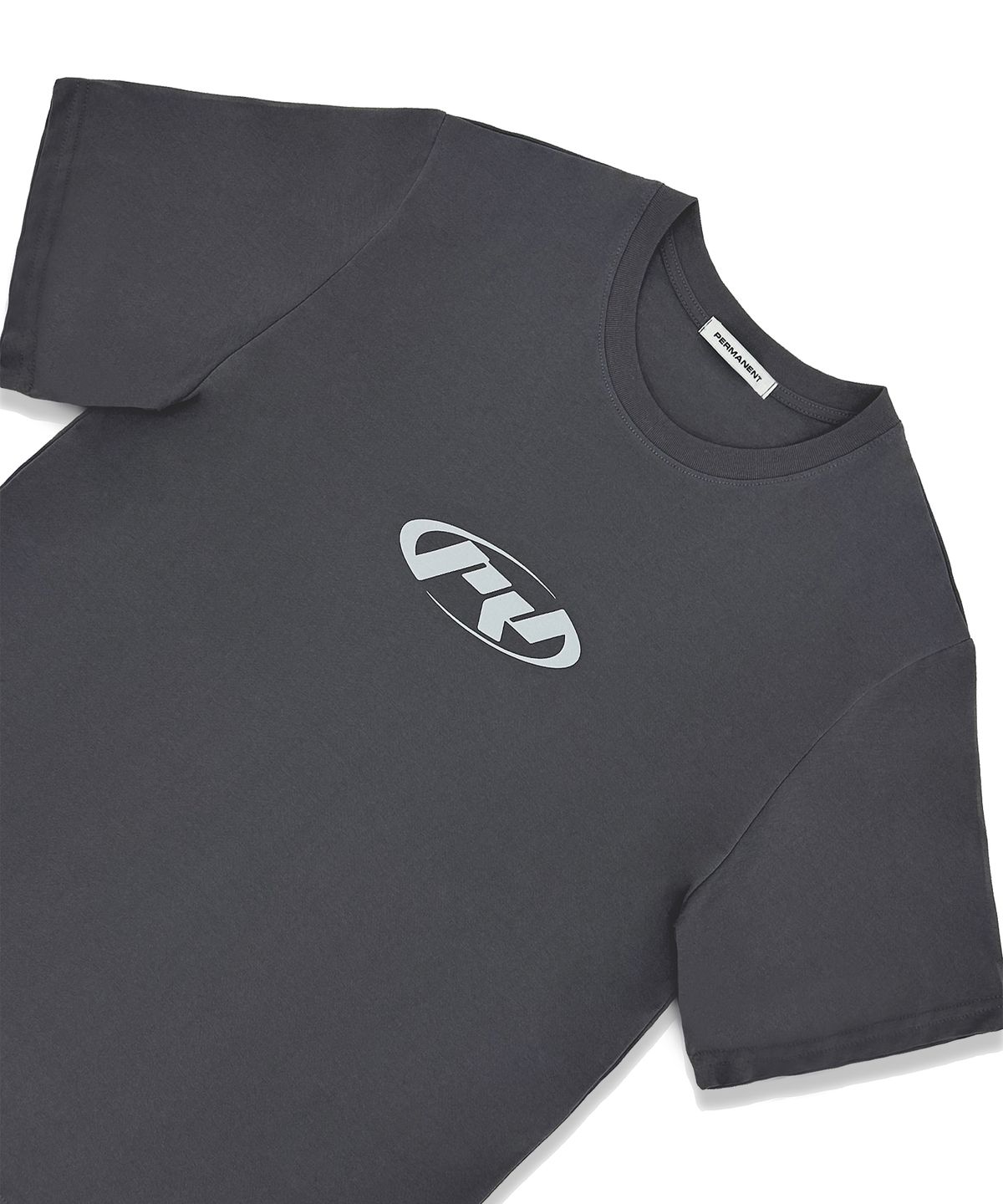 퍼머넌트 아카이브(permanentarchive) SYMBOLIC LOGO T-SHIRTS (CHARCOAL)