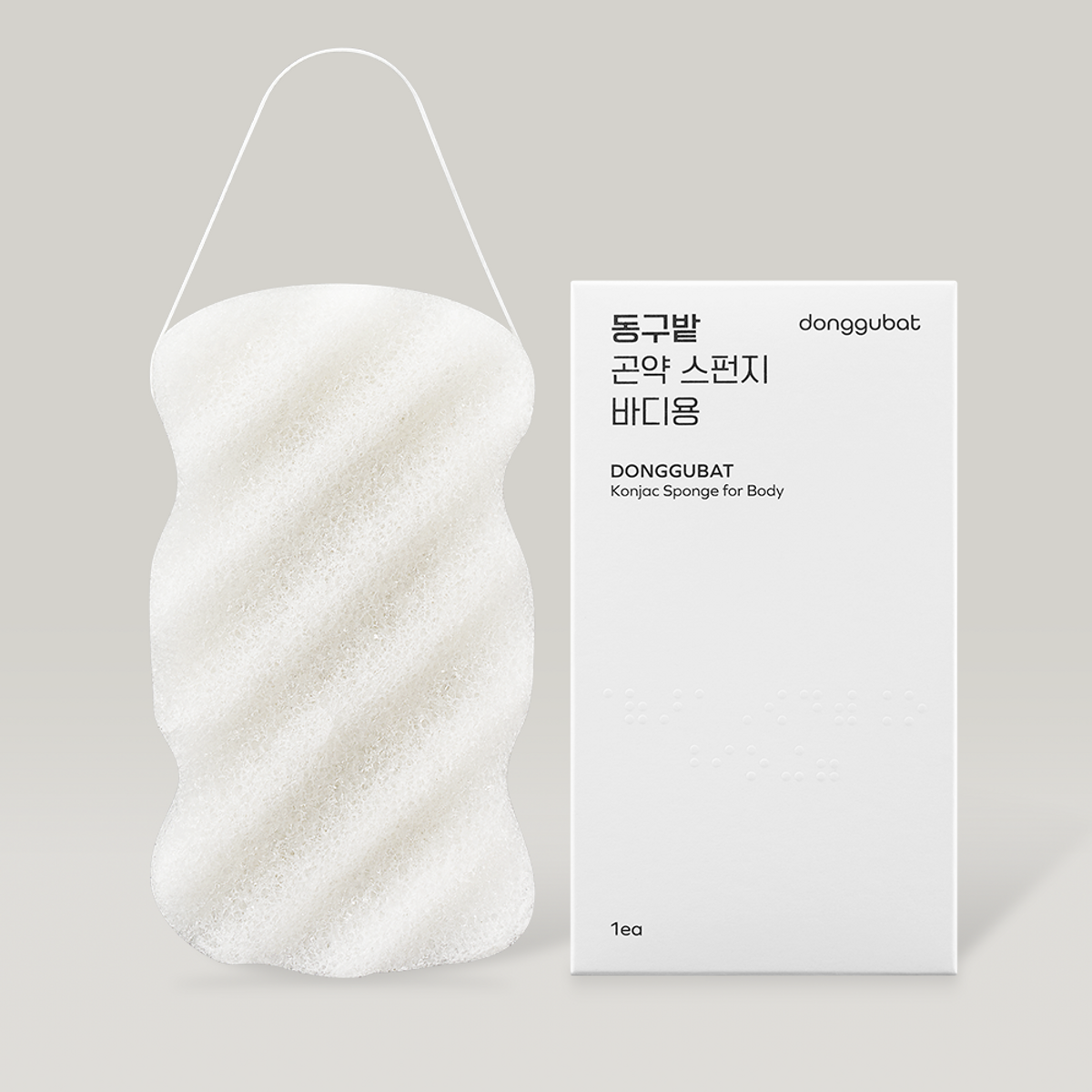 동구밭(DONGGUBAT) 곤약스펀지 2종 (바디용 세안용)