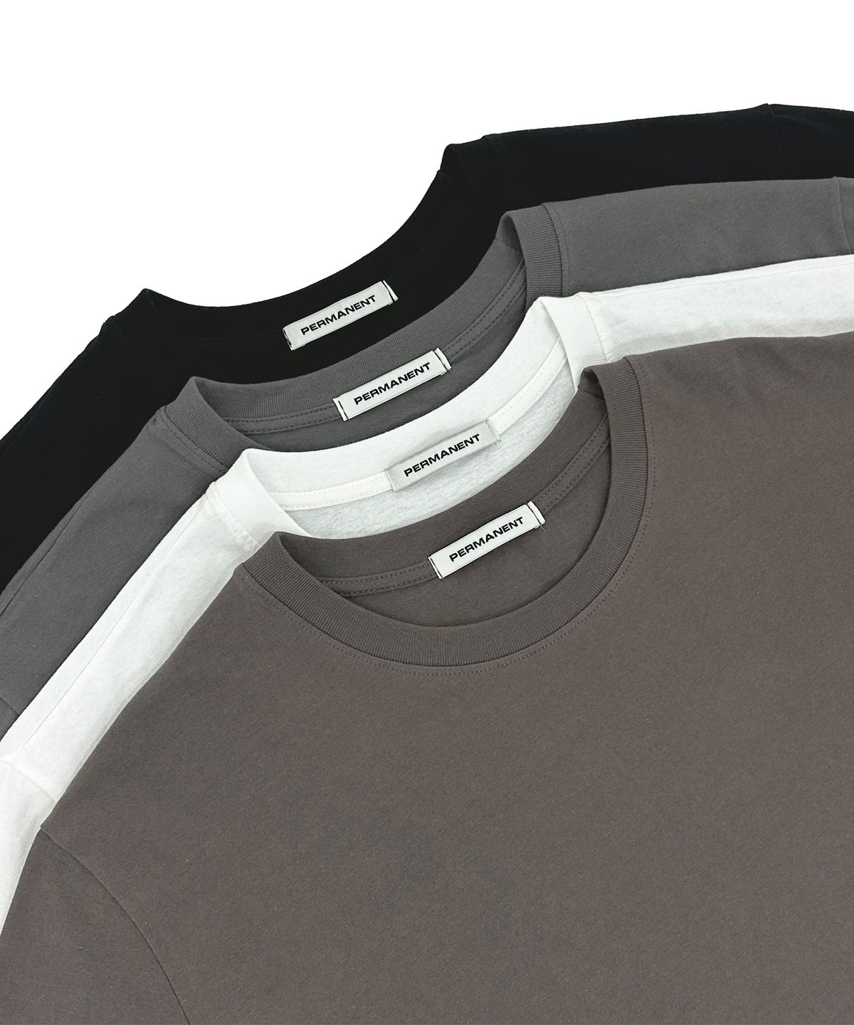 퍼머넌트 아카이브(permanentarchive) ORGANIC LAYERED T-SHIRTS (4 COLOR)