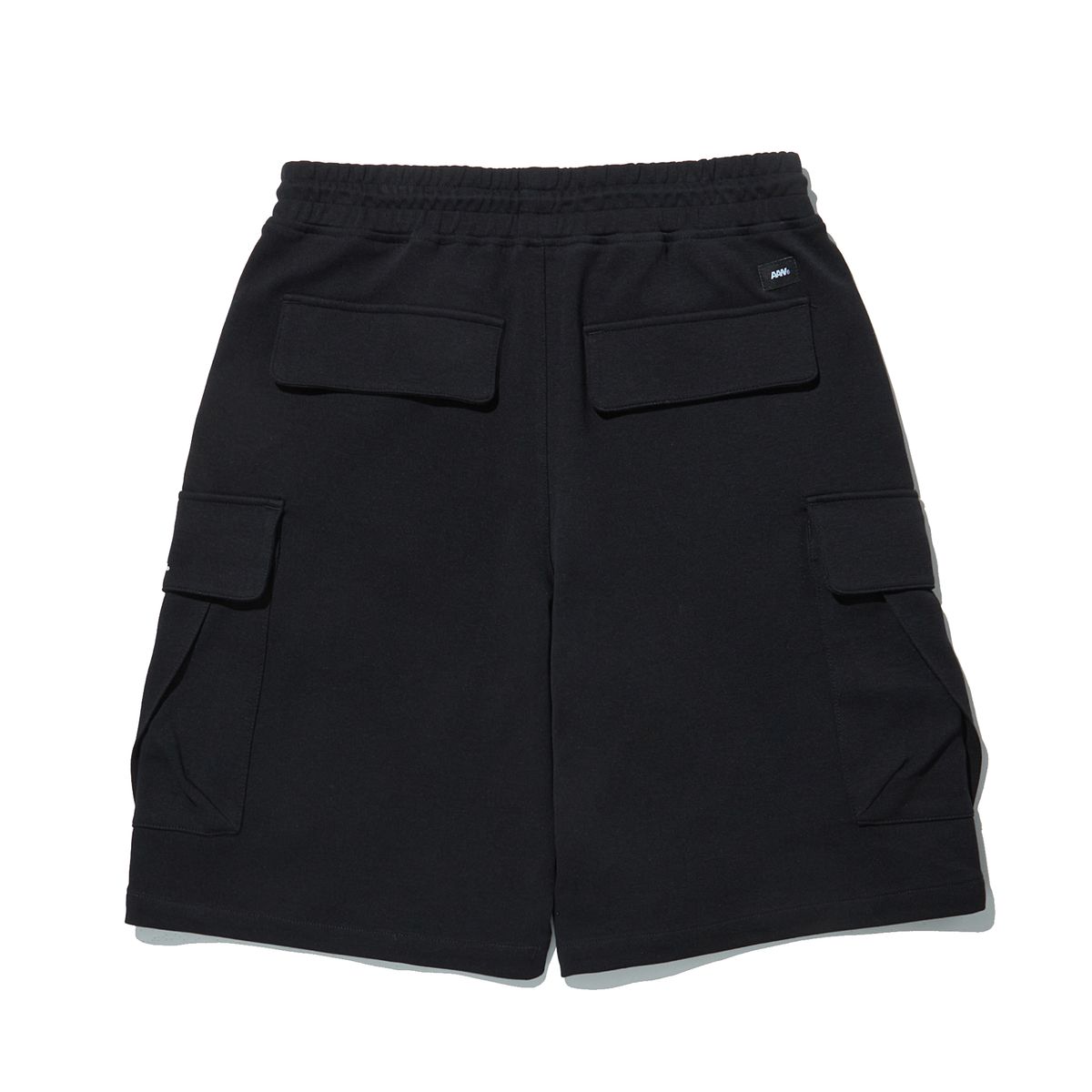 올어바웃뉴(ALL ABOUT NEW) 우븐 포켓 5부 반바지 블랙 INY2RS22ABK