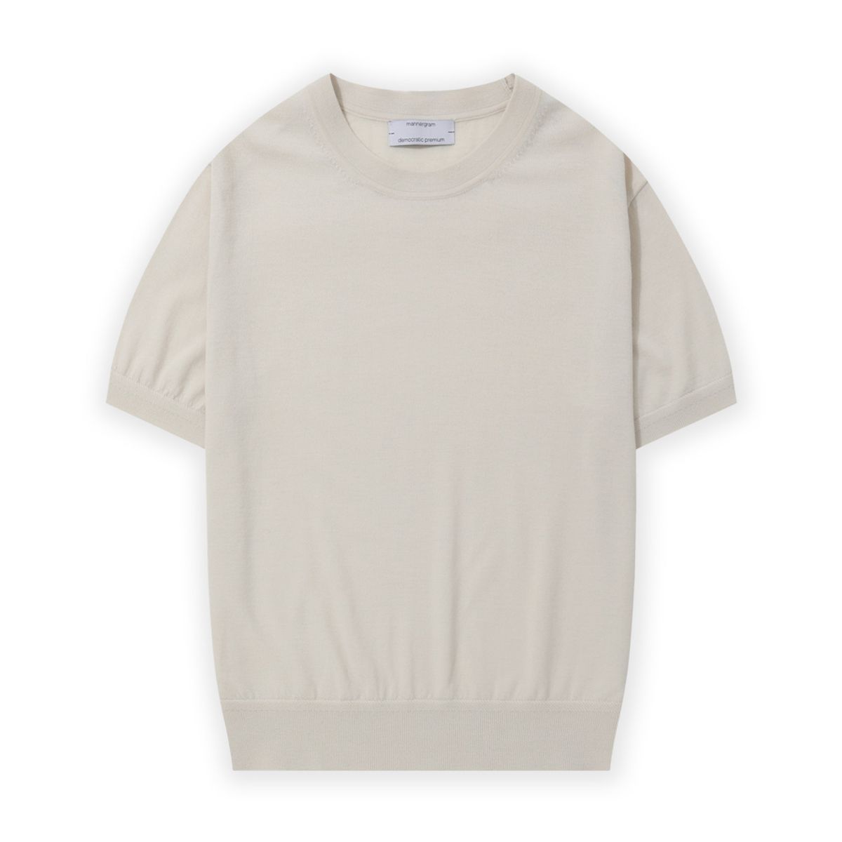 매너그램(MANNERGRAM) [제냐 이태리 수입원사] Zegna YARN 라운드니트_제냐 썸머울100 - 4 color