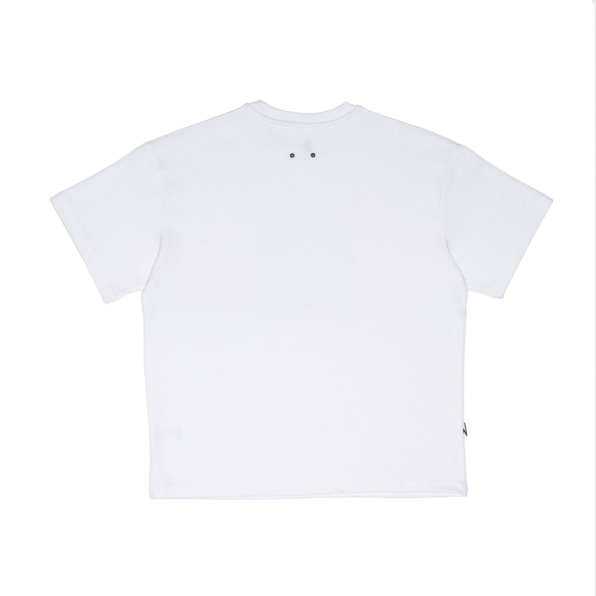 아이멀크(IMIRK) 이중직 로즈 티셔츠 (화이트)