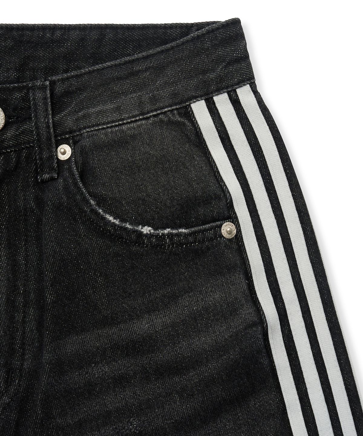 미드나잇 무브(MIDNIGHT MOVE) 7 line denim pants (black)