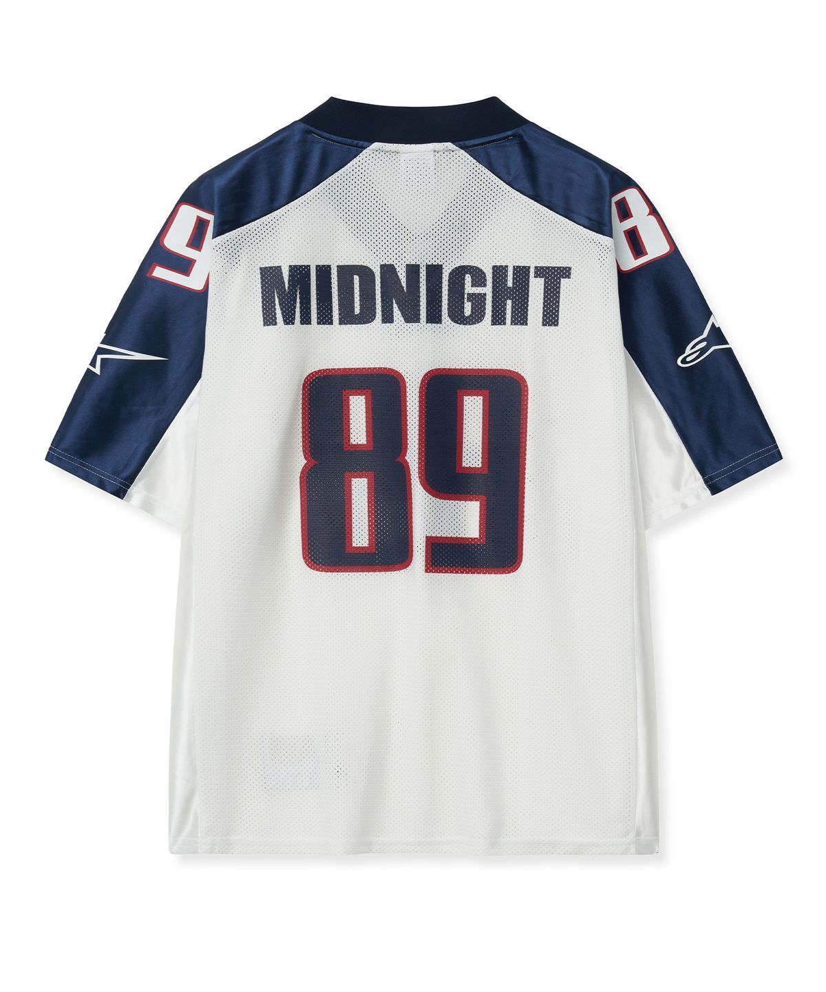 미드나잇 무브(MIDNIGHT MOVE) mnm rugby t (white) - 사이즈 & 후기 | 무신사
