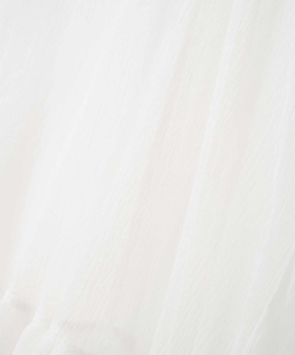 밀로 우먼(MILLO WOMEN) 시어 프릴 드레스 [화이트]