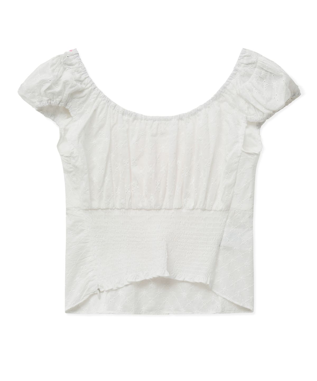 미드나잇 무브(MIDNIGHT MOVE) vt lace top (white)