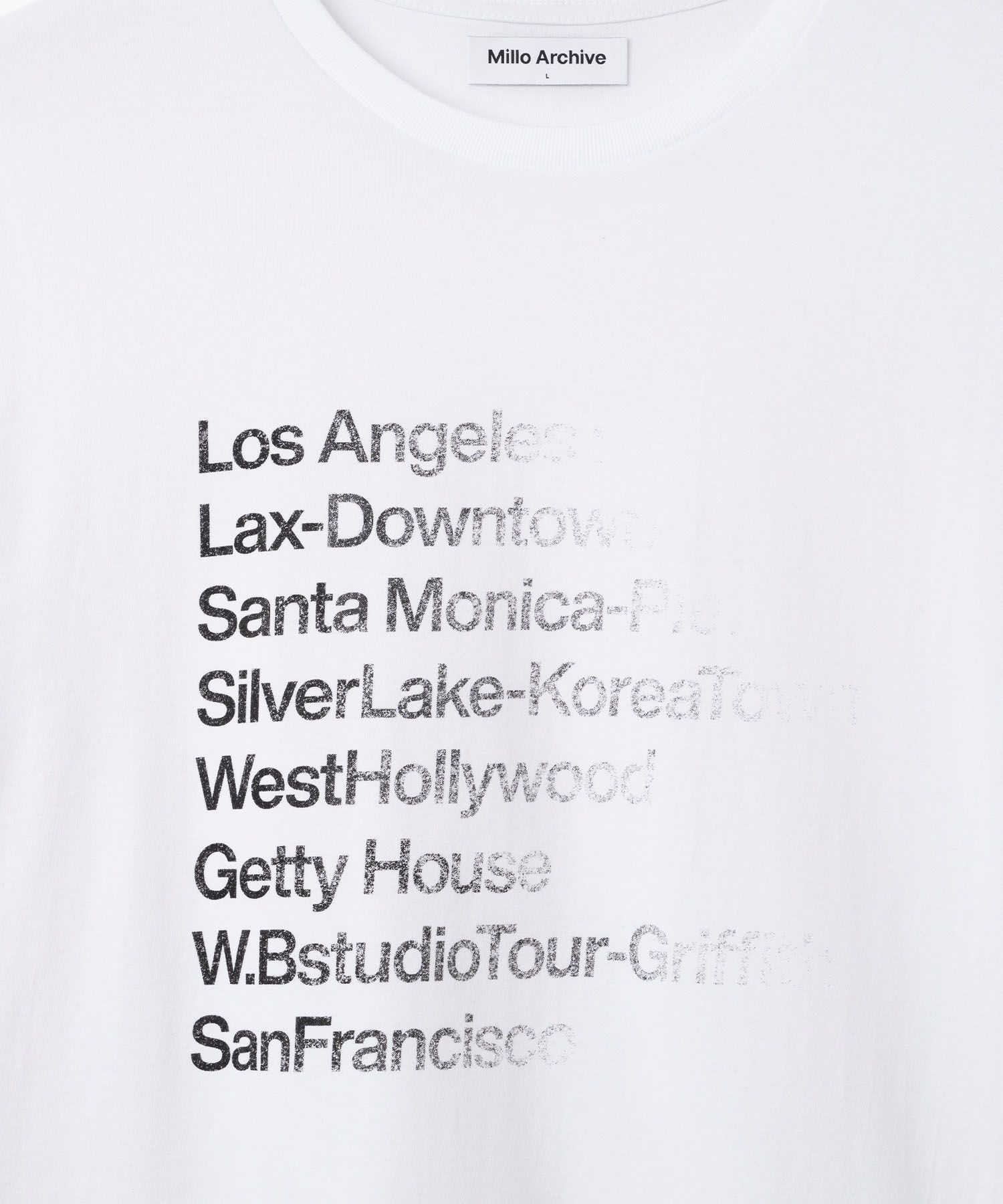 ★MILLO ARCHIVE★ Regular Faded T-Shirt 2color MUSINSA | MILLO ARCHIVE Regular Faded T-Shirt [White]