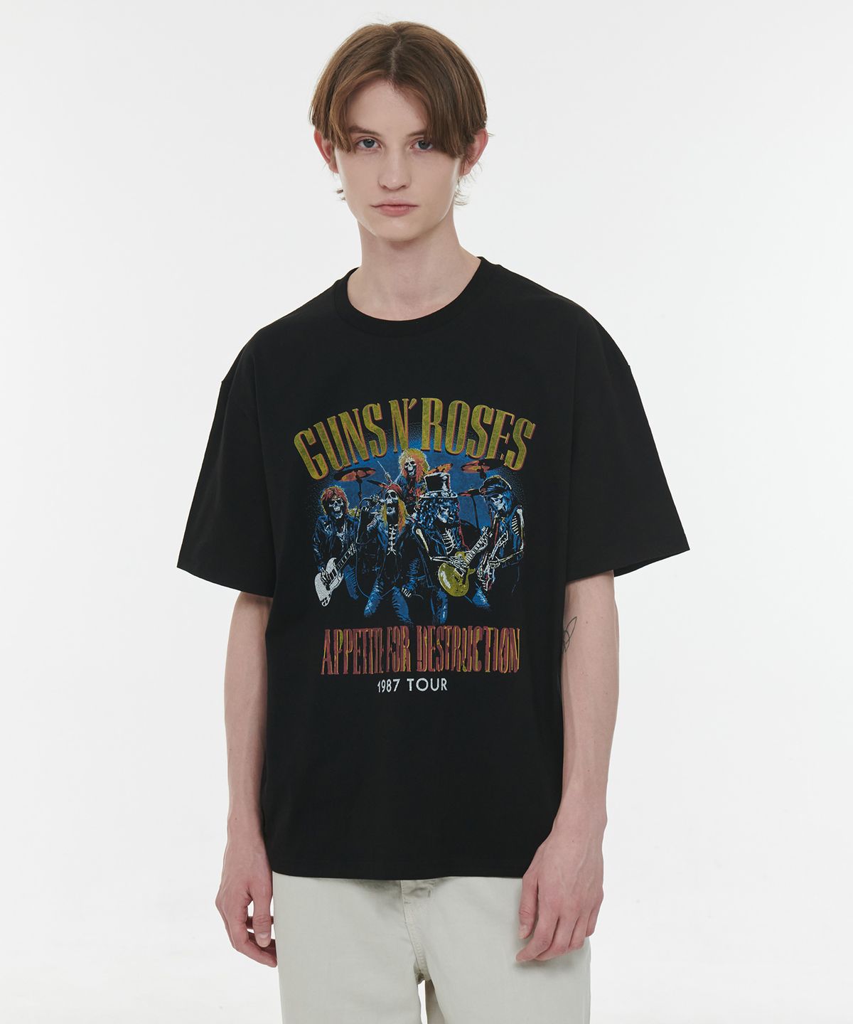 브라바도(BRAVADO) GNR APPETTITE TOUR 1987 BK (BRENT2464)