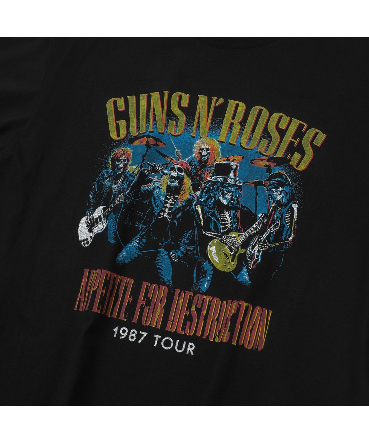 브라바도(BRAVADO) GNR APPETTITE TOUR 1987 BK (BRENT2464)