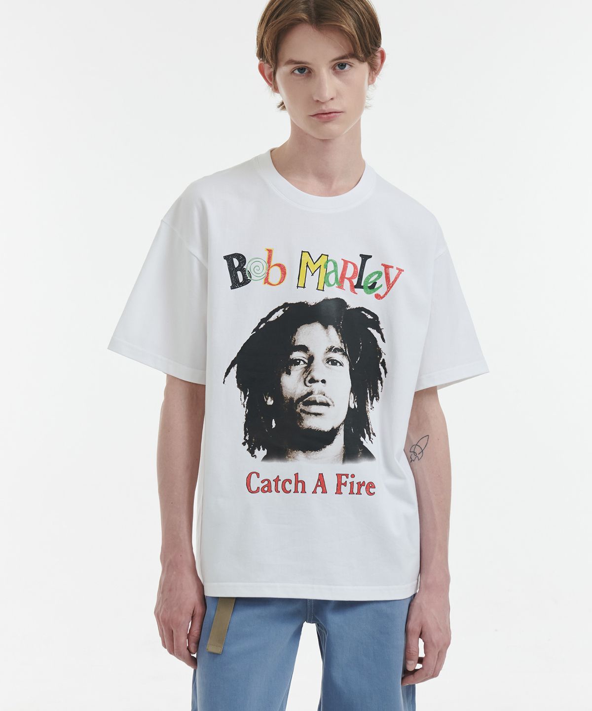 브라바도(BRAVADO) BOB MARLEY CATCH A FIRE 24 WH (BRENT2446)