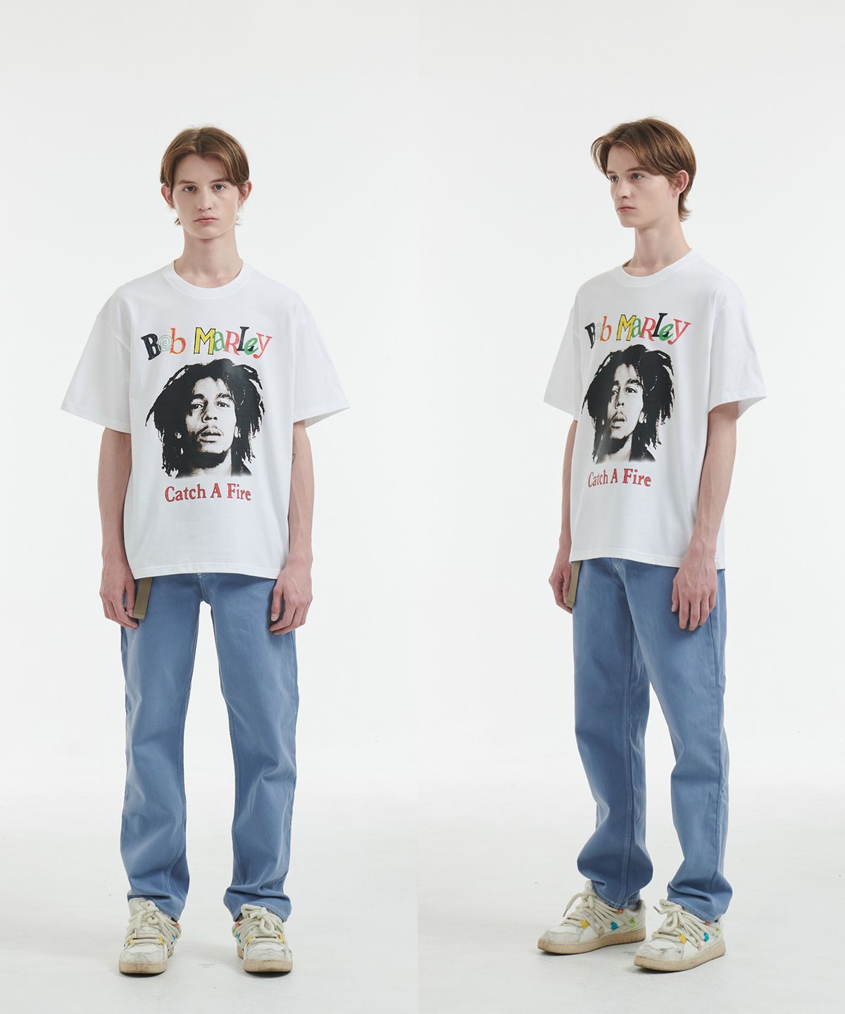 브라바도(BRAVADO) BOB MARLEY CATCH A FIRE 24 WH (BRENT2446)