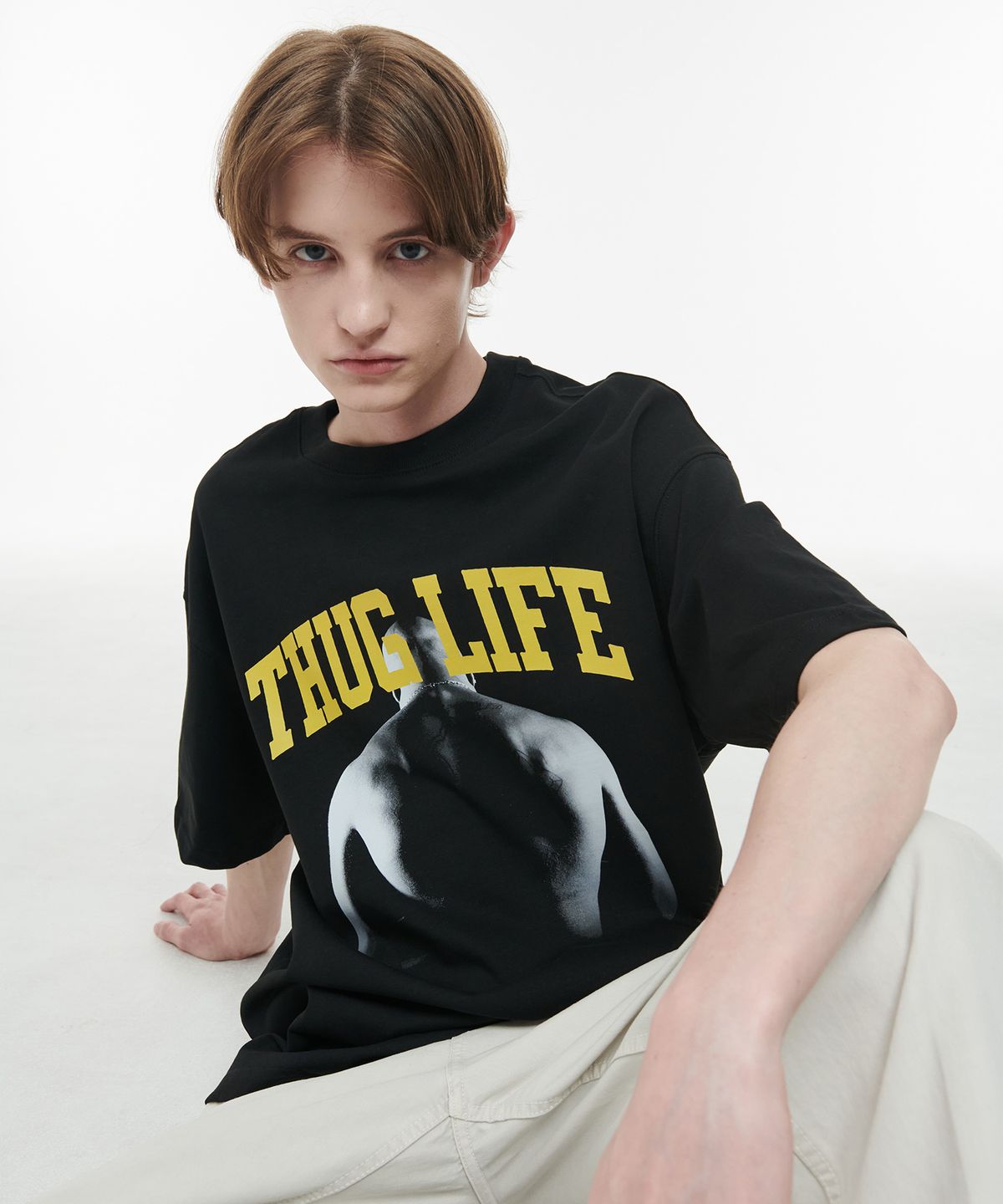 브라바도(BRAVADO) TUPAC THUG LIFE BK (BRENT2483)