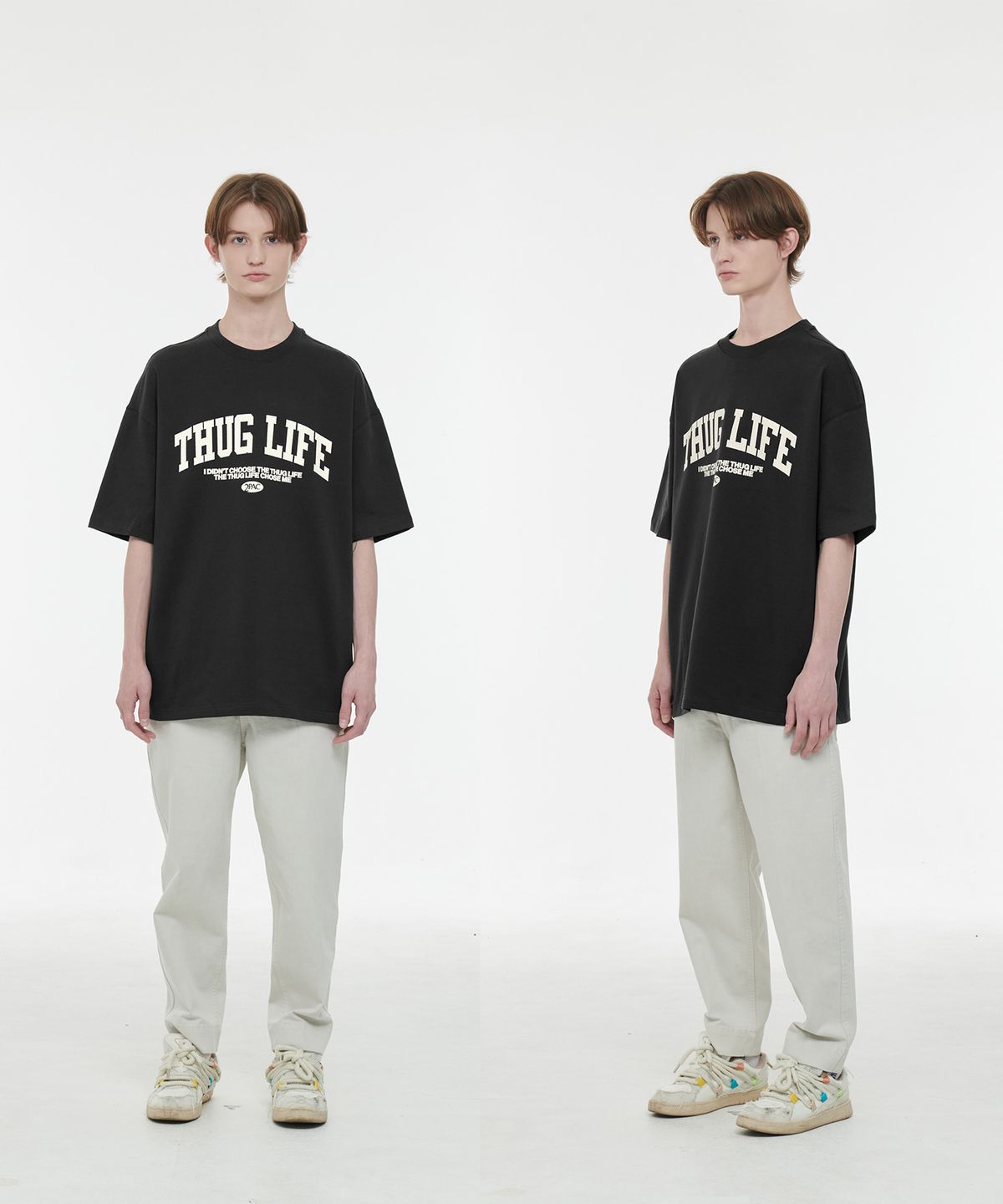 브라바도(BRAVADO) TUPAC THUG LIFE COLLEGIATE BK (BRENT2481)