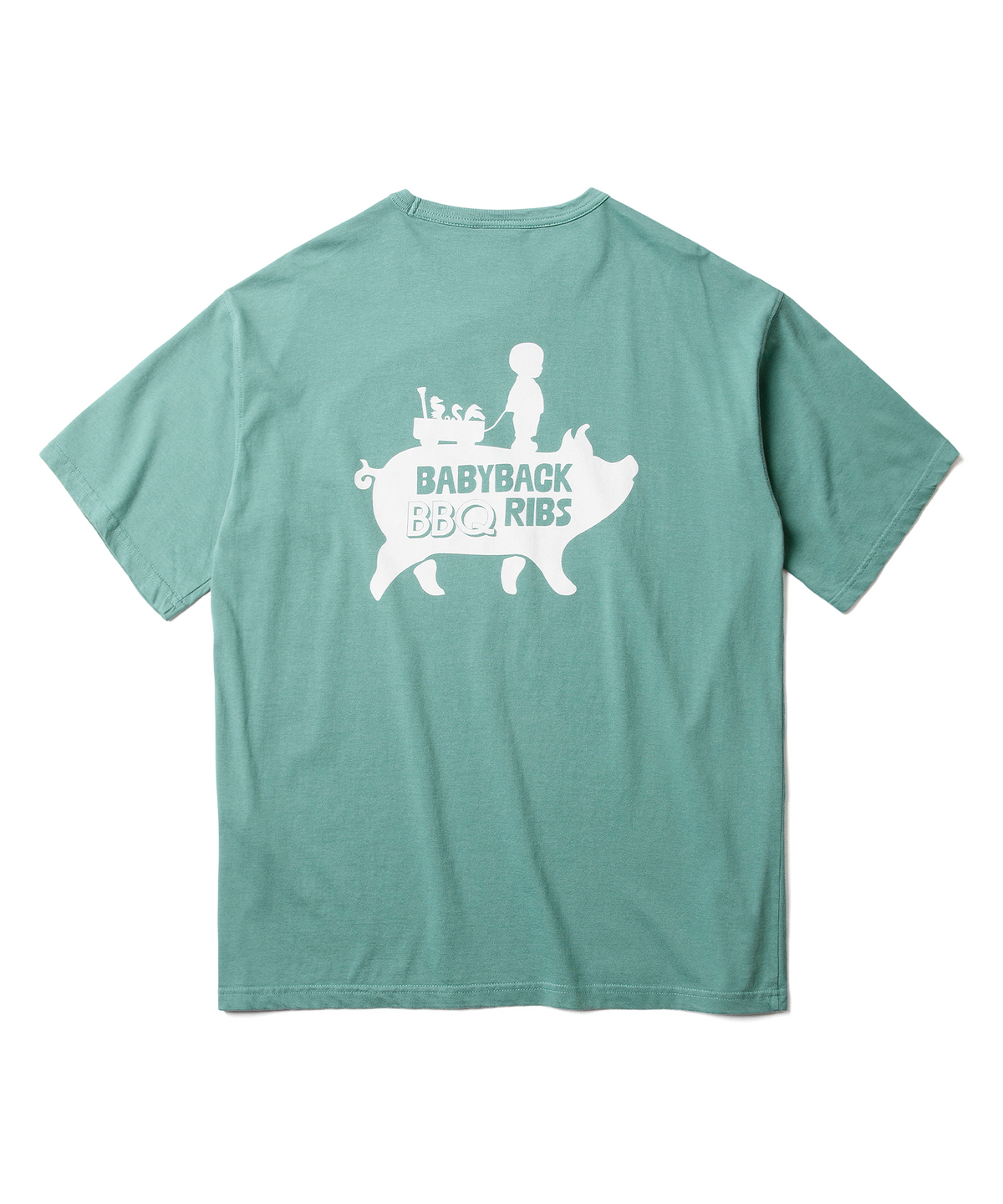 에스파이(ESFAI) BABY BACK RIBS TEE (TILL GREEN)