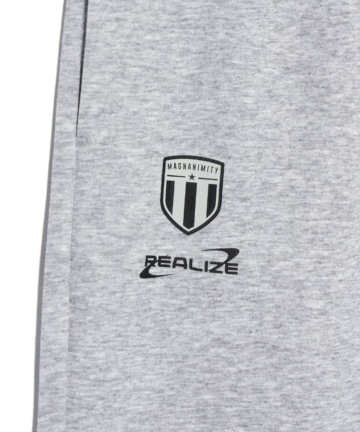 벙커버스터(BUNKERBUSTER) 디렉션 클럽 로고 스웨트 쇼츠 MELANGE GREY (MO7PU489-097)
