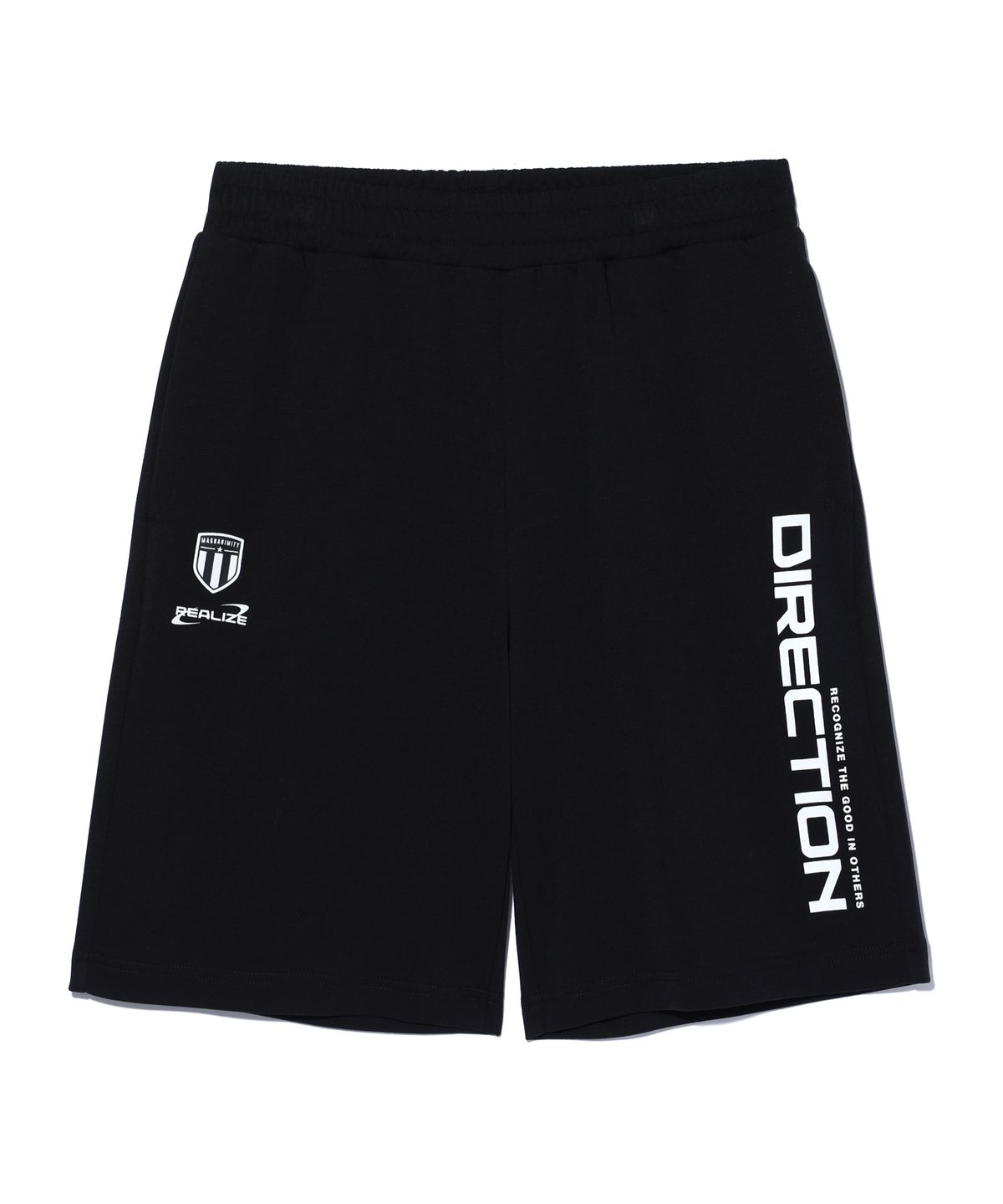 벙커버스터(BUNKERBUSTER) 디렉션 클럽 로고 스웨트 쇼츠 BLACK (MO7PU489-076)