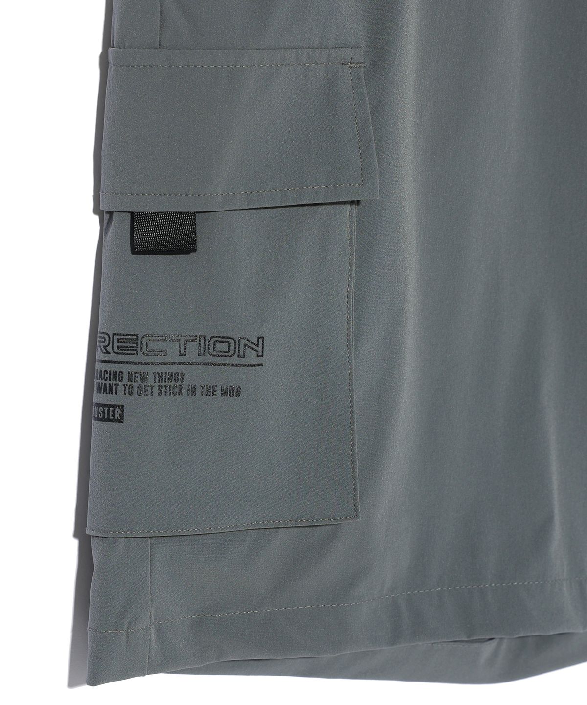 벙커버스터(BUNKERBUSTER) 워딩 카고 쇼츠 DARK KHAKI (MO7PU485-049)