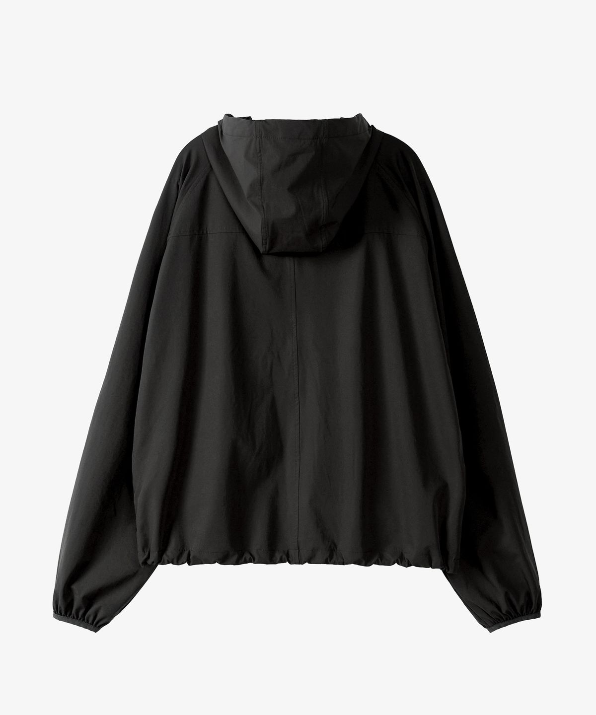 토피(TOFFEE) 윈드브레이커 후드 점퍼 (BLACK)