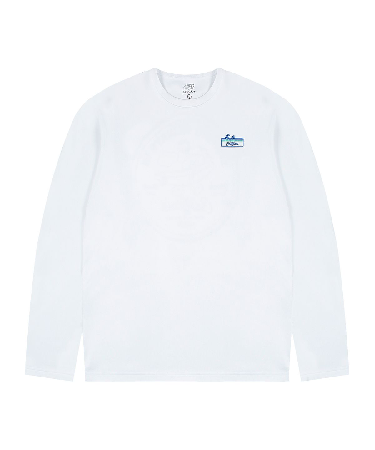 글랙(GLACK) GT107 카툰 서프 보드 긴팔 래쉬가드 (WHITE)
