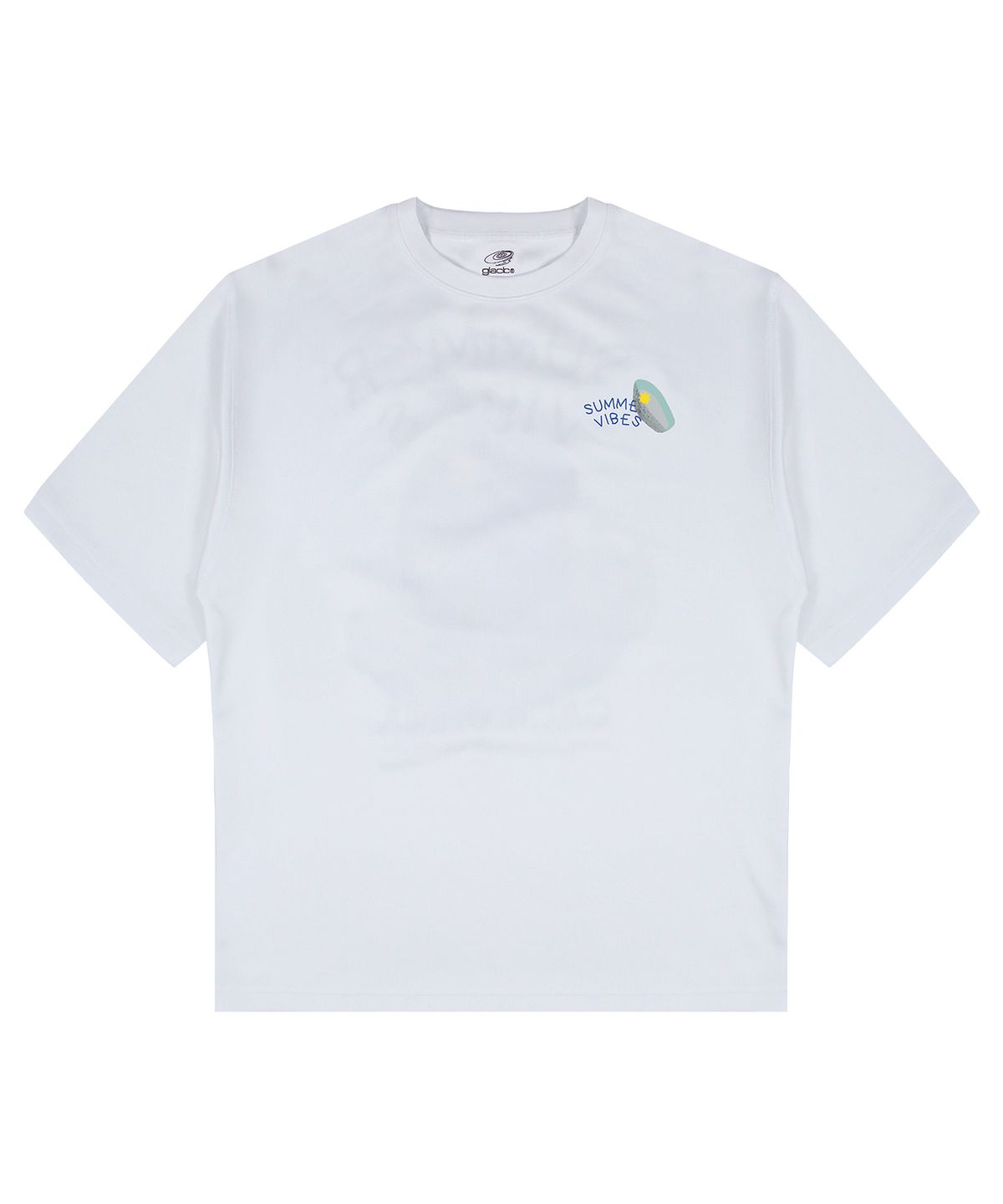 글랙(GLACK) GT108 서머 바이브 반팔 래쉬가드 (WHITE)