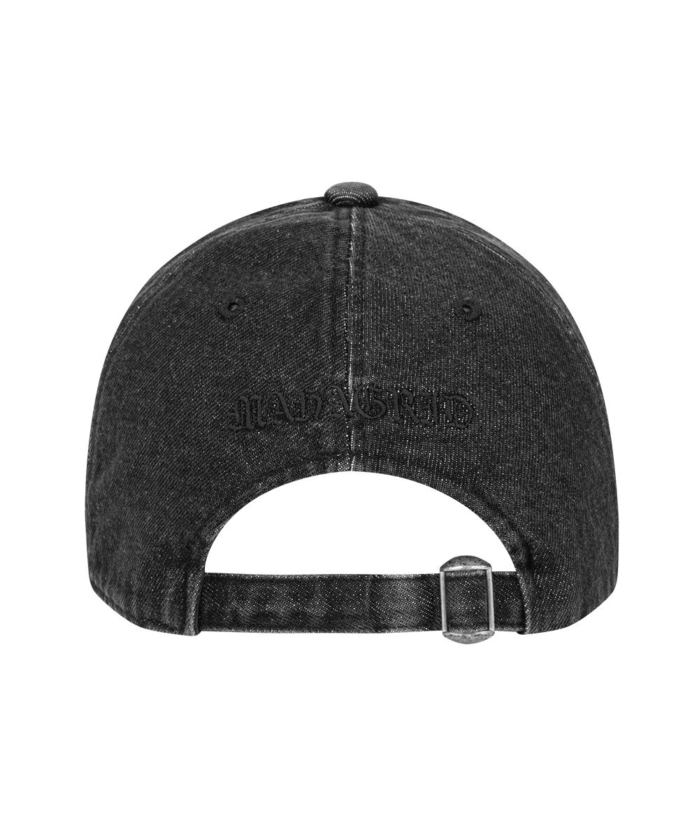 mahagrid☆RAW CUT DENIM BALL CAP RAW CUT DENIM BALL CAP[BLUE] - MAHAGRID