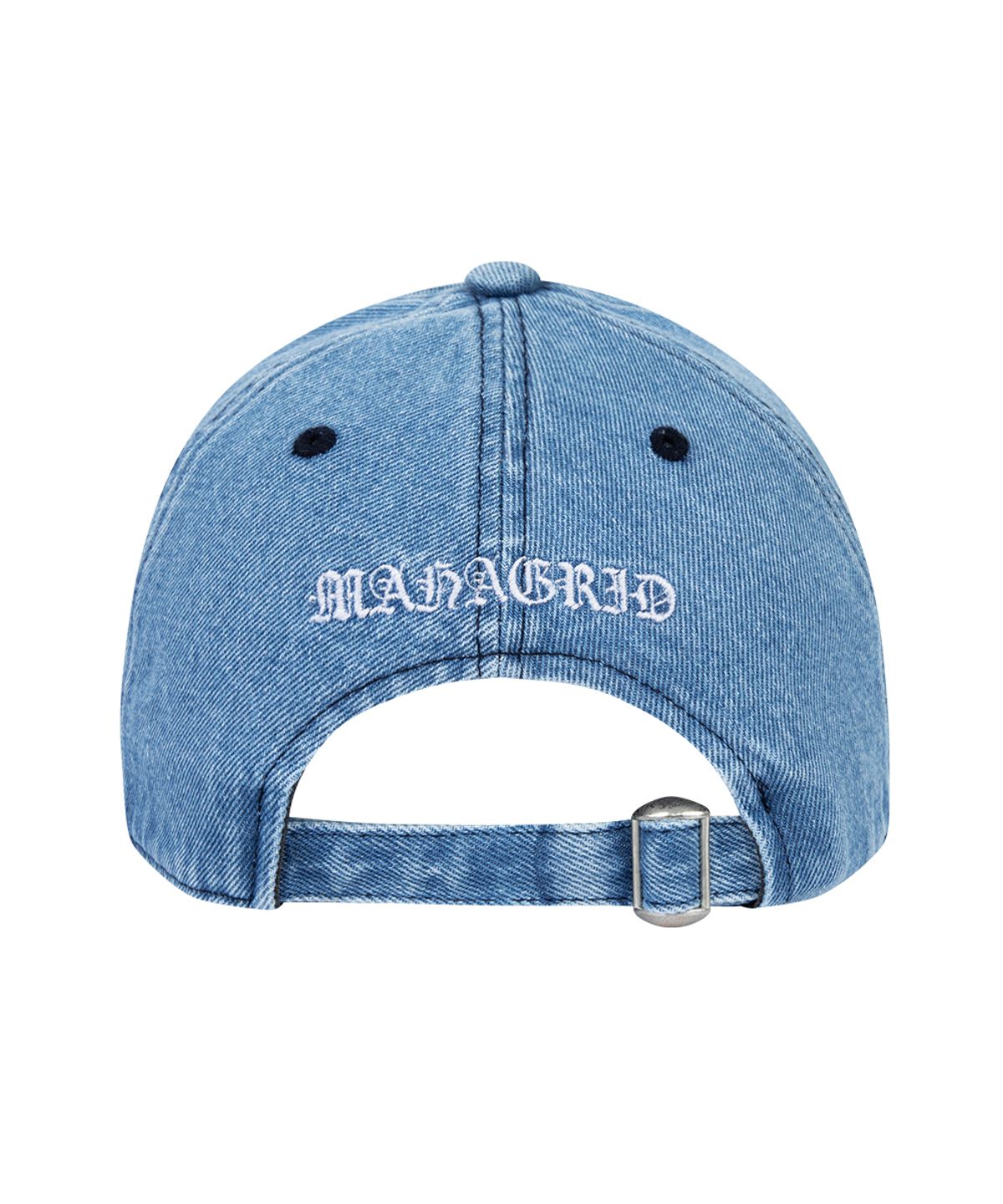 마하그리드(MAHAGRID) RAW CUT DENIM BALL CAP BLUE(MG2DFMAB30S)
