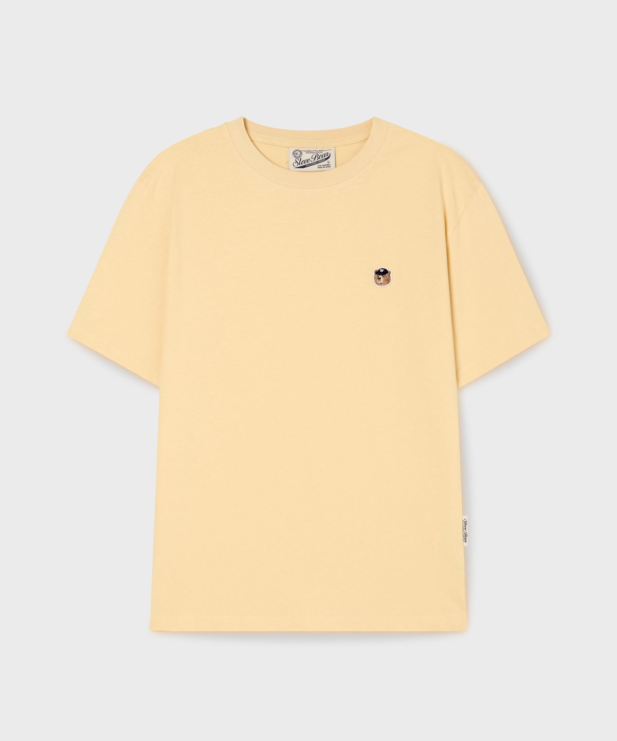 후아유(WHO.A.U) Steve Head Patch T-shirt(Comfort Fit) / WHRAG2321U