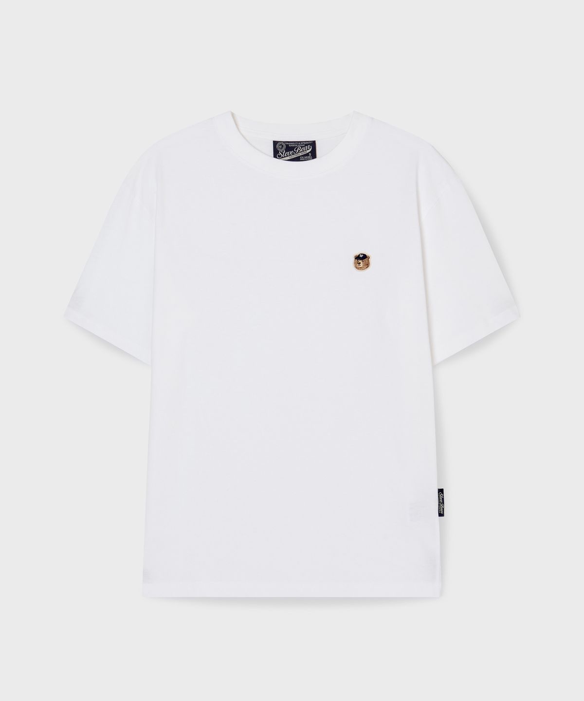 후아유(WHO.A.U) Steve Head Patch T-shirt(Comfort Fit) / WHRAG2321U