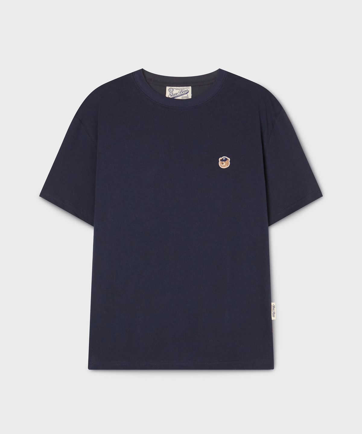 후아유(WHO.A.U) Steve Head Patch T-shirt(Comfort Fit) / WHRAG2321U