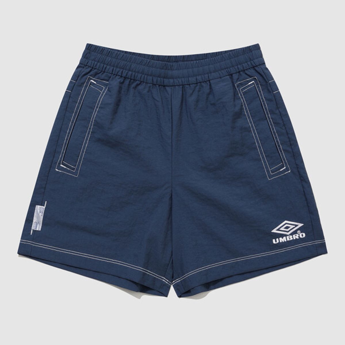 엄브로(UMBRO) 크리스피 타슬란 4.5부 반바지 블루(UQ223CHP59)