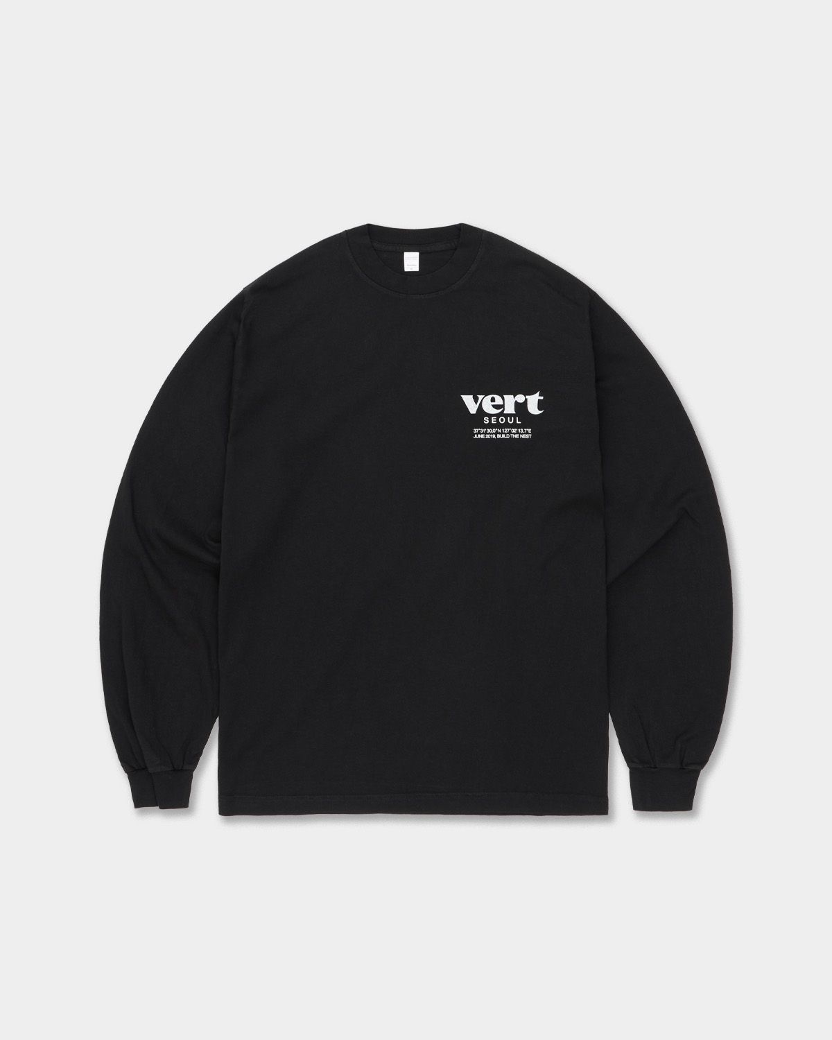 디미토(DIMITO) HOMIES LSV GD 6.5OZ TEE BLACK
