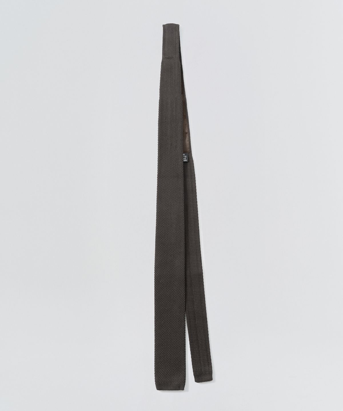 이지오(EZIO) Classic Cotton Knit Tie_Brown