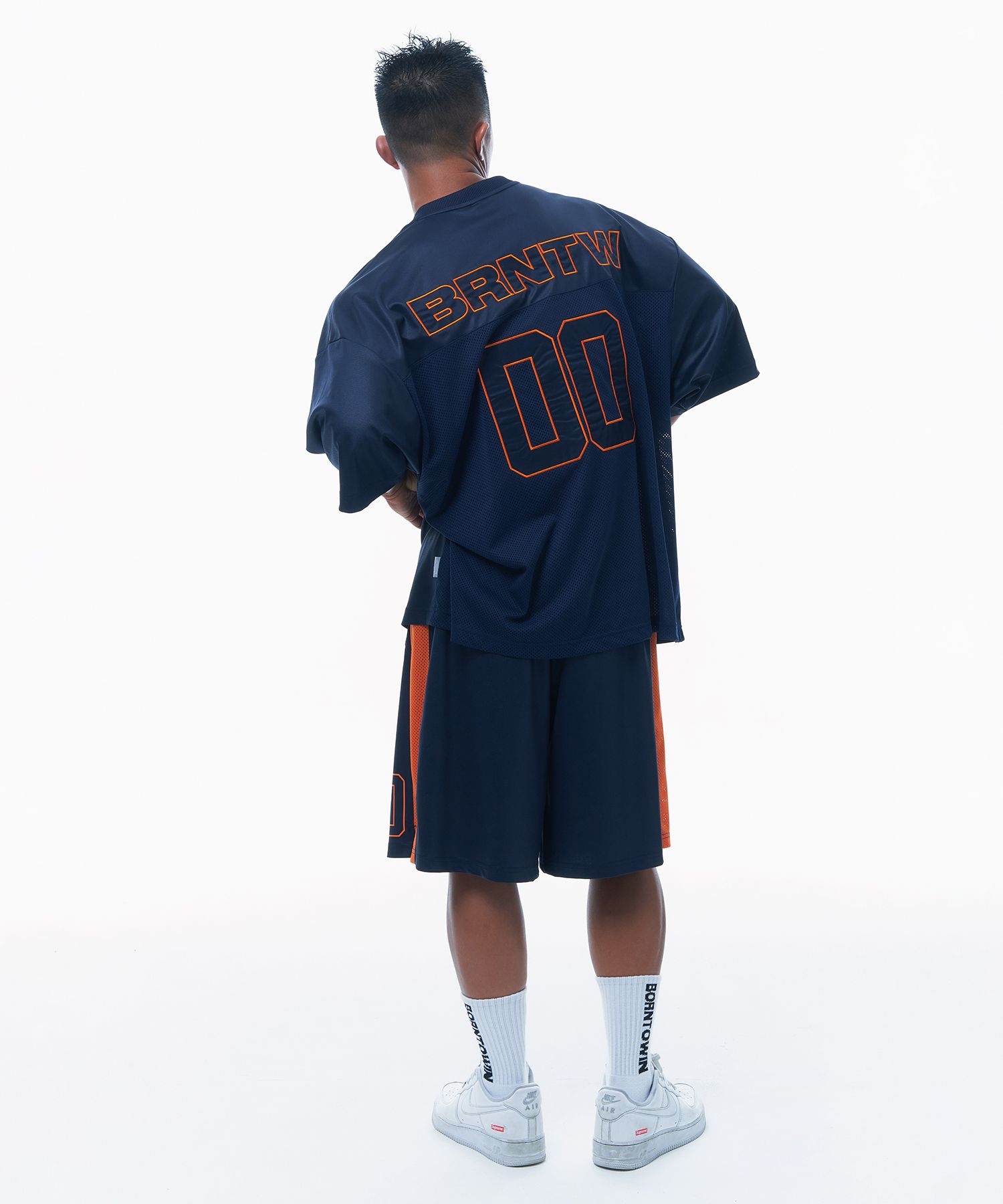 MUSINSA | BORN TO WIN NUMBER 00 RUGBY JERSEY T-SHIRTS [NAVY]