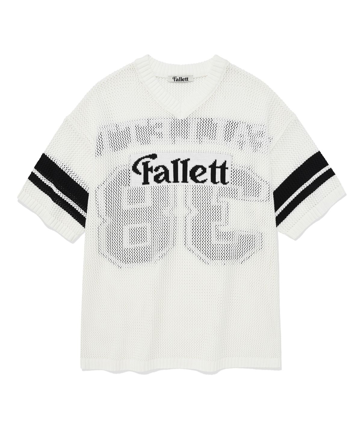 팔렛(FALLETT) 스포츠 클럽 풋볼 니트 화이트