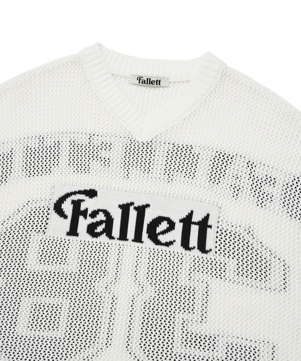 팔렛(FALLETT) 스포츠 클럽 풋볼 니트 화이트