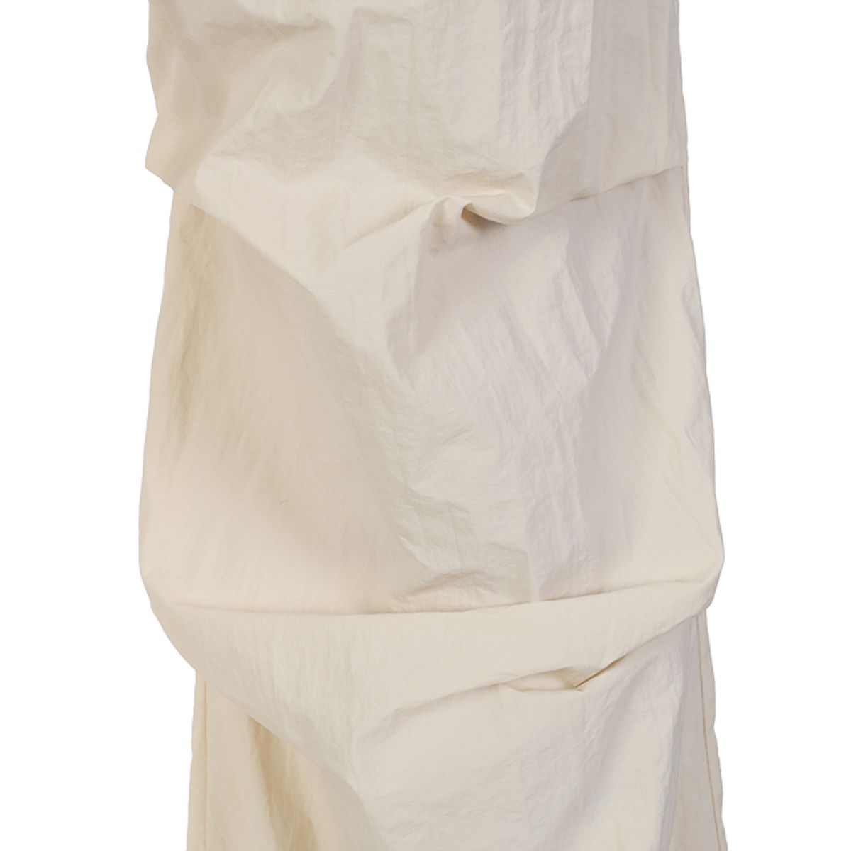 라라폭스(LALAFOX) LYLON SKIRT LAYERED TRACK PANTS IVORY BQ2WP019
