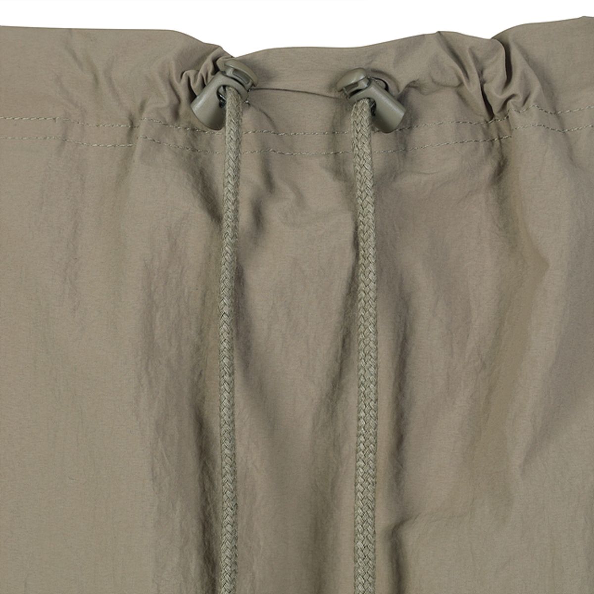 라라폭스(LALAFOX) LYLON SKIRT LAYERED TRACK PANTS KHAKI BQ2WP020