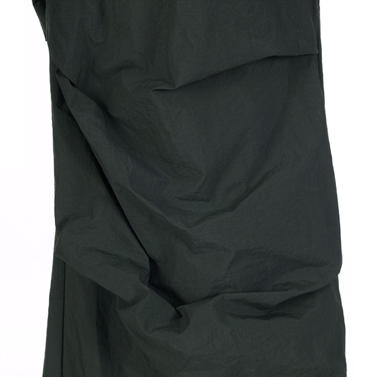 라라폭스(LALAFOX) LYLON SKIRT LAYERED TRACK PANTS CHARCOAL BQ2WP021