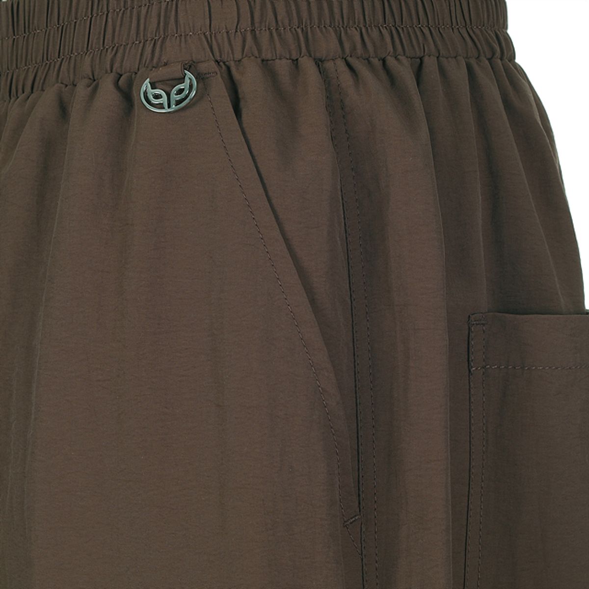 라라폭스(LALAFOX) LYLON POCKET PANTS BROWN BQ2WP018